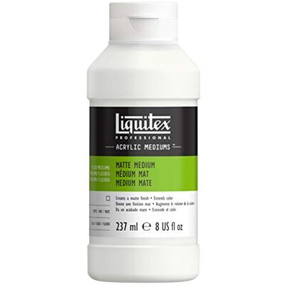 Liquitex Medium Fluido Mate Profesional - 237 ml - Medio Liquitex Medium Fluido Mate Profesional - 237 ml - Medio