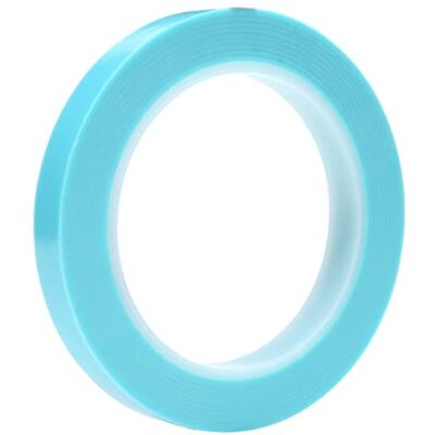 3M Cinta Adhesiva de Alta Temperatura de Línea de Banda, 4737 T, 25,4 mm x 33 m, 0,13 mm, 36 unidades, Azul/Transparente 3M Cinta Adhesiva de Alta Temperatura de Línea de Banda, 4737 T, 25,4 mm x 33 m, 0,13 mm, 36 unidades, Azul/Transparente