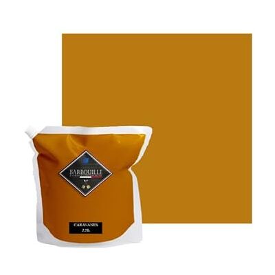 Barbouille - Pintura acrílica satinada - 2,5L - Amarillo - Interior y Exterior Barbouille - Pintura acrílica satinada - 2,5L - Amarillo - Interior y Exterior