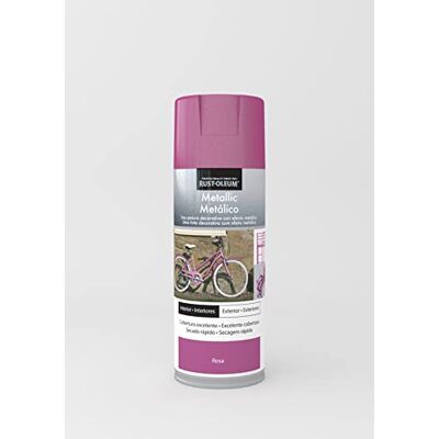 Rust-Oleum Metallic pintura en spray con acabado metálico Rosa 400 ml Rust-Oleum Metallic pintura en spray con acabado metálico Rosa 400 ml