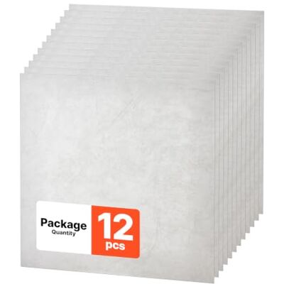 VEVOR Paneles de Techo de PVC 605 x 605 mm 12 Piezas, Baldosas Decorativas VEVOR Paneles de Techo de PVC 605 x 605 mm 12 Piezas, Baldosas Decorativas