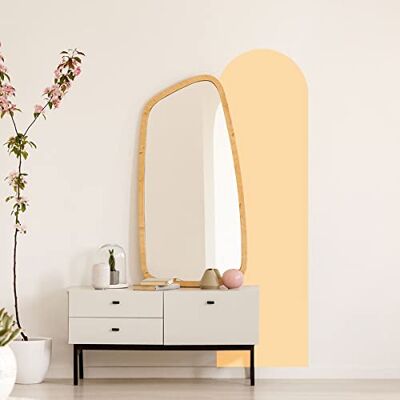 Ambiance Sticker Adhesivo de Arco de Arte Moderno y Sencillo para Sala de Estar, Papel Pintado Bohemio Grande para Decorar Dormitorio L58 x H140 cm Arena Ambiance Sticker Adhesivo de Arco de Arte Moderno y Sencillo para Sala de Estar, Papel Pintado Bohemio Grande para Decorar Dormitorio L58 x H140 cm Arena