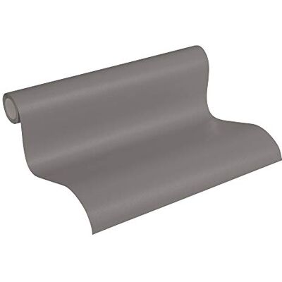 A.S. Création Papel Pintado Liso New Life Papel pintado tejido no tejido 10.05 m x 0.53 m Antracita Fabricado en Alemania 303240 A.S. Création Papel Pintado Liso New Life Papel pintado tejido no tejido 10.05 m x 0.53 m Antracita Fabricado en Alemania 303240