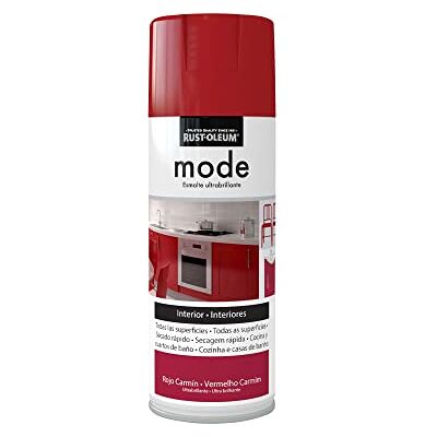 Rust-Oleum Mode pintura en spray Ultrabrillante Rojo Carmín 400 ml Rust-Oleum Mode pintura en spray Ultrabrillante Rojo Carmín 400 ml