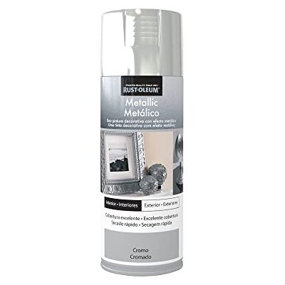 Rust-Oleum RUSTOLEUM METALLIC Cromo Spray 400 Rust-Oleum RUSTOLEUM METALLIC Cromo Spray 400