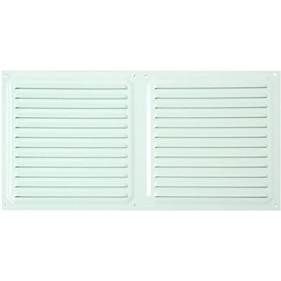 Brinox Rejilla de ventilación (20 x 40 cm) color lacado blanco Brinox Rejilla de ventilación (20 x 40 cm) color lacado blanco
