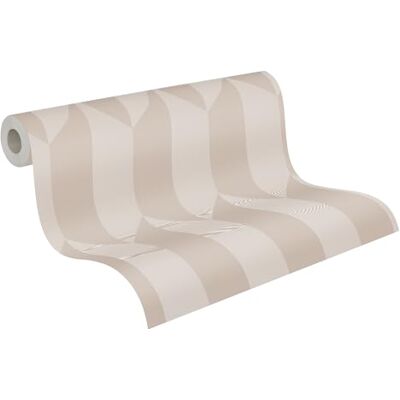 A.S. Création Livingwalls papel pintado no tejido con motivo geométrico en beige metalizado – papel pintado gráfico moderno 10,05 mx 0,53 m diseño de COSMOPOLITAN – A.S. Création Livingwalls papel pintado no tejido con motivo geométrico en beige metalizado – papel pintado gráfico moderno 10,05 mx 0,53 m diseño de COSMOPOLITAN –