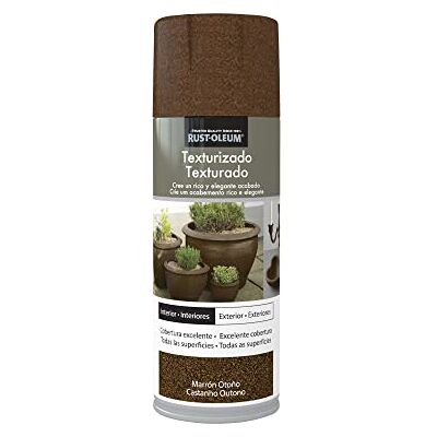 Rust-Oleum pintura Texturizada en spary Marrón Otoño 400 ml Rust-Oleum pintura Texturizada en spary Marrón Otoño 400 ml