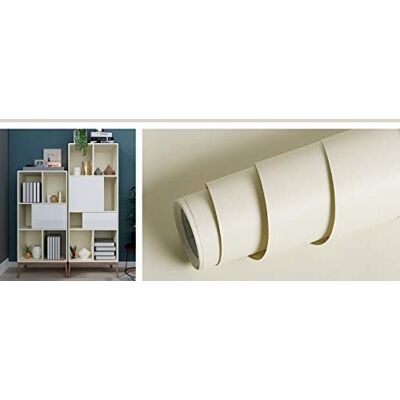 Livelynine Papel Pintado Liso Beige Papel Pintado Pared Dormitorio Moderno Papeles Tapiz Paredes Habitacion Papels Pintados Autoadhesivo Pared Vinilos Beige Para Muebles Vinilo Adhesivo 40CMX2M Livelynine Papel Pintado Liso Beige Papel Pintado Pared Dormitorio Moderno Papeles Tapiz Paredes Habitacion Papels Pintados Autoadhesivo Pared Vinilos Beige Para Muebles Vinilo Adhesivo 40CMX2M