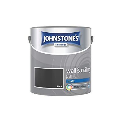 Pintura para paredes negras Johnstone's 2.5L - Pintura Pintura para paredes negras Johnstone's 2.5L - Pintura