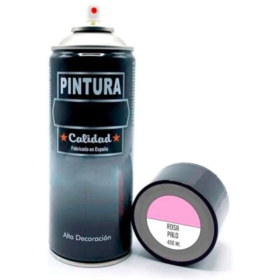 AC Bote de Pintura en Spray Fabricado en España Ideal para cualquier superficie, Madera, Metal, Cartón, Piedra o Cerámica Capidad de 400 ML Color Rosa Palo AC Bote de Pintura en Spray Fabricado en España Ideal para cualquier superficie, Madera, Metal, Cartón, Piedra o Cerámica Capidad de 400 ML Color Rosa Palo