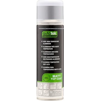 Autotek Professional VHT Aluminium Spray Paint – Super Strong High Temperature Paint for Metal Surfaces,300 ml Autotek Professional VHT Aluminium Spray Paint – Super Strong High Temperature Paint for Metal Surfaces,300 ml