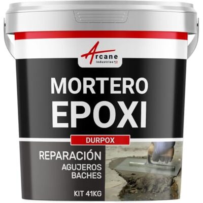 ARCANE INDUSTRIES Mortero Epoxi Nivelación Reparación de Hormigón DURPOX 41 kg ARCANE INDUSTRIES Mortero Epoxi Nivelación Reparación de Hormigón DURPOX 41 kg