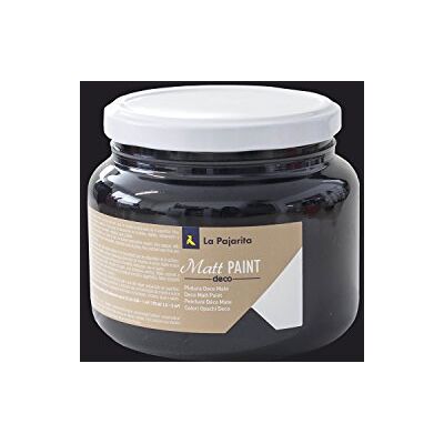 La Pajarita 102491 Pintura, Black Shadow, 500 ml La Pajarita 102491 Pintura, Black Shadow, 500 ml
