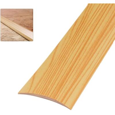 Amig Tapajuntas para suelo Adhesivo Perfil de unión para suelos, parquet y tarima Tira de transición Color Pino Medidas: 820 mm x 4mm x 0,5mm Especial para suelos de madera Amig Tapajuntas para suelo Adhesivo Perfil de unión para suelos, parquet y tarima Tira de transición Color Pino Medidas: 820 mm x 4mm x 0,5mm Especial para suelos de madera