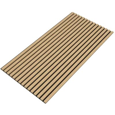 Helloshop26 Paneles acústicos MDF 120x60 efecto roble claro Helloshop26 Paneles acústicos MDF 120x60 efecto roble claro