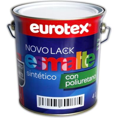 EUROTEX Esmalte Sintético Gris Perla Brillante 4 Litros Anticorrosivo para Interior y Exterior sobre Metal y Madera EUROTEX Esmalte Sintético Gris Perla Brillante 4 Litros Anticorrosivo para Interior y Exterior sobre Metal y Madera