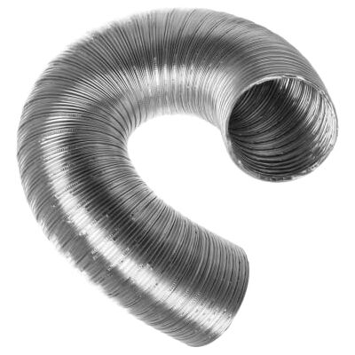 EUROPLAST Ø 80mm Conducto de Aire Flexible para Campana Extractora, Aire Acondicionado, Extractor, Secadora Manguera de Escape Semirrígida de 1.5m Conductos de Ventilación Aluminio EUROPLAST Ø 80mm Conducto de Aire Flexible para Campana Extractora, Aire Acondicionado, Extractor, Secadora Manguera de Escape Semirrígida de 1.5m Conductos de Ventilación Aluminio