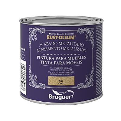 Bruguer Rust-Oleum Pintura para Muebles Metalizada Oro 500 ml Bruguer Rust-Oleum Pintura para Muebles Metalizada Oro 500 ml