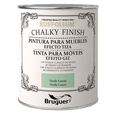 Bruguer Rust-Oleum Chalky Finish pintura para muebles Verde Laurel 125ml Bruguer Rust-Oleum Chalky Finish pintura para muebles Verde Laurel 125ml