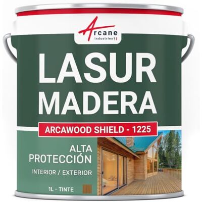 ARCANE INDUSTRIES Lasur Madera Exterior Interior Satinado Resiste UV 1 L Ipé ARCANE INDUSTRIES Lasur Madera Exterior Interior Satinado Resiste UV 1 L Ipé