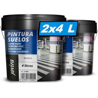 Jovira Pinturas - Pintura Suelos Blanco - Blanco - floor paint Jovira Pinturas - Pintura Suelos Blanco - Blanco - floor paint