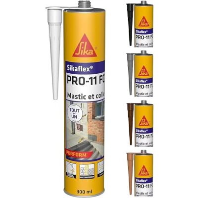 SIKA flex PRO 11 FC Purform Adhesivo Negro 300ml SIKA flex PRO 11 FC Purform Adhesivo Negro 300ml