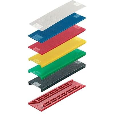 Roto Gluske GLAS-TEC GL-SV Bloques de acristalamiento (100 x 10 x 4 mm, 1000 unidades), color amarillo Roto Gluske GLAS-TEC GL-SV Bloques de acristalamiento (100 x 10 x 4 mm, 1000 unidades), color amarillo