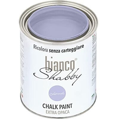 biancoShabby - Chalk Paint - Lavanda - 1L - Paint biancoShabby - Chalk Paint - Lavanda - 1L - Paint