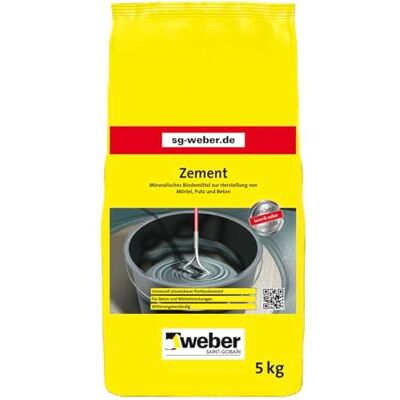 Weber Cemento 5 kg. Número de referencia 7521339 Weber Cemento 5 kg. Número de referencia 7521339