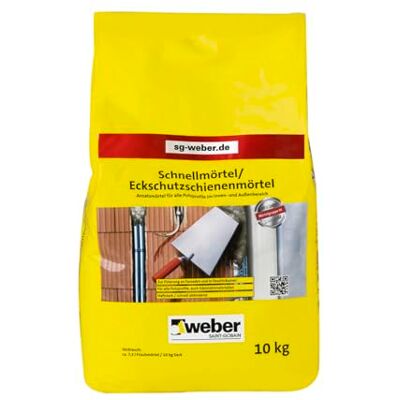 Weber Saint-Gobain Mortero de protección de esquinas, 10 kg, número de referencia 7520802 Weber Saint-Gobain Mortero de protección de esquinas, 10 kg, número de referencia 7520802