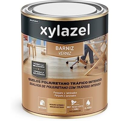 Xylazel - Poliuretano Al Agua - Brillante - Wood Floor Finish Xylazel - Poliuretano Al Agua - Brillante - Wood Floor Finish