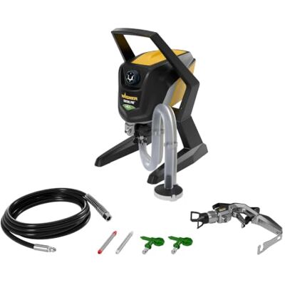 Wagner Airless ControlPro 350 R,Pulverizador de pintura para pared y techo/madera y metal,uso interior y exterior, cubre 15 m² en 2 min, 110 bar, presión de pulverización ajustable, manguera de 15 m Wagner Airless ControlPro 350 R,Pulverizador de pintura para pared y techo/madera y metal,uso interior y exterior, cubre 15 m² en 2 min, 110 bar, presión de pulverización ajustable, manguera de 15 m