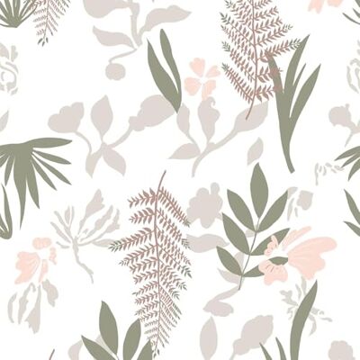 AMIGO Papel de Contacto Despegable y Adhesivo Grueso con Diseño de Hoja de Planta,Vinilo Decorativo para Forrar Cajones de Armarios 44x500cm AMIGO Papel de Contacto Despegable y Adhesivo Grueso con Diseño de Hoja de Planta,Vinilo Decorativo para Forrar Cajones de Armarios 44x500cm