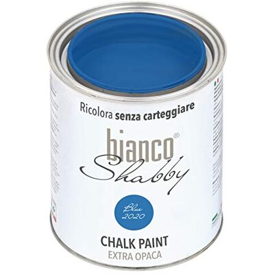 biancoShabby - BiancoShabby Chalk Paint - Azul - 1L - Paint biancoShabby - BiancoShabby Chalk Paint - Azul - 1L - Paint