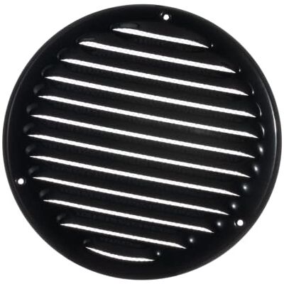 EUROPLAST Ø 160mm Rejilla de Ventilación con Mosquitera Rejillas de Aireación Metálicas Acero, Negro EUROPLAST Ø 160mm Rejilla de Ventilación con Mosquitera Rejillas de Aireación Metálicas Acero, Negro