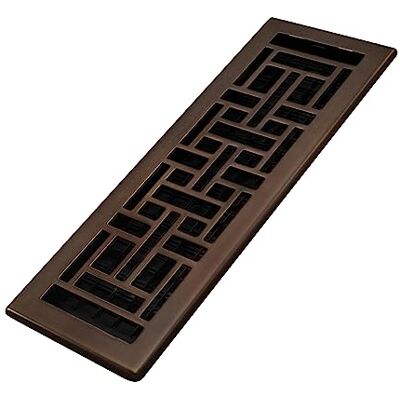 Decor Grates Decor rejillas cm por 35,6 cm Oriental piso registro, Decor Grates Decor rejillas cm por 35,6 cm Oriental piso registro,
