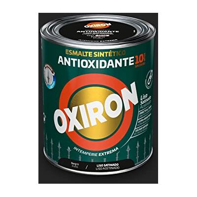OXIRON - SMOOTH - Interior - Exterior - Negro Satinado Paint OXIRON - SMOOTH - Interior - Exterior - Negro Satinado Paint