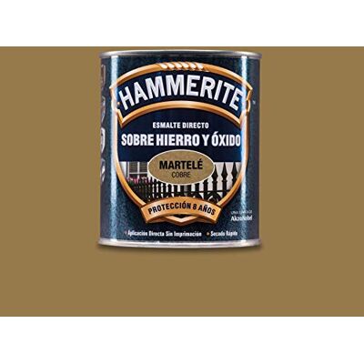 Hammerite Esmalte Martele, Cobre, 750 ml (Paquete de 1) Hammerite Esmalte Martele, Cobre, 750 ml (Paquete de 1)
