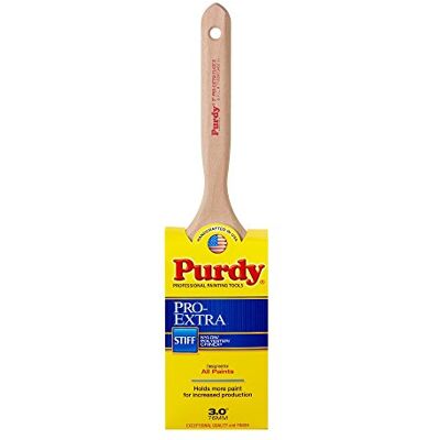 Purdy pro-extra serie Elasco soporte de borde cepillo de pintura, 3 pulgadas Purdy pro-extra serie Elasco soporte de borde cepillo de pintura, 3 pulgadas