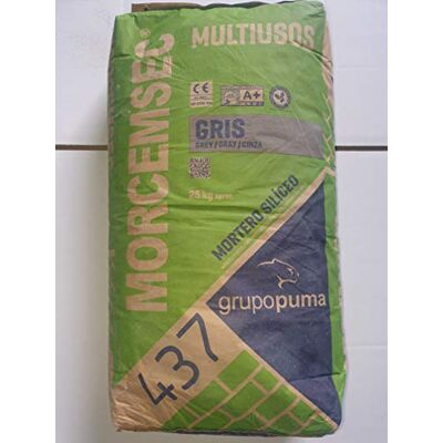 BRICOSOL SACO DE 25 KG MORTERO MULTIUSOS GRIS MORCEMSEC 437 M BRICOSOL SACO DE 25 KG MORTERO MULTIUSOS GRIS MORCEMSEC 437 M