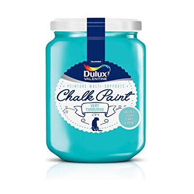 DULUX VALENTINE Pintura de Tiza Turquesa Mate - Pintura DULUX VALENTINE Pintura de Tiza Turquesa Mate - Pintura