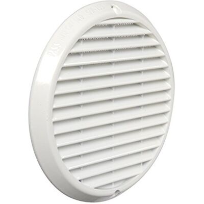 La Ventilazione La ventilación -y Rejilla Protectora redonda de superponer, blanco La Ventilazione La ventilación -y Rejilla Protectora redonda de superponer, blanco
