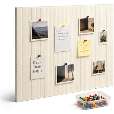 Relaxdays paneles de fieltro autoadhesivos, beige Relaxdays paneles de fieltro autoadhesivos, beige