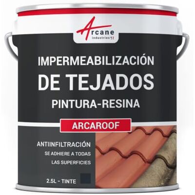 ARCANE INDUSTRIES Resina impermeabilizante - Revestimiento flexible para techos inclinados ARCANE INDUSTRIES Resina impermeabilizante - Revestimiento flexible para techos inclinados