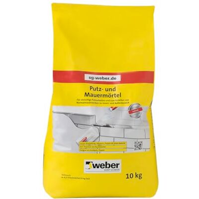 Weber Mortero de Yeso y albañilería, Gris Natural Weber Mortero de Yeso y albañilería, Gris Natural