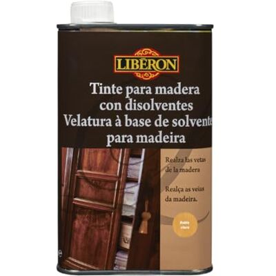 Liberon Libéron Tinte para Madera al Disolvente Roble Claro 0.5L Liberon Libéron Tinte para Madera al Disolvente Roble Claro 0.5L