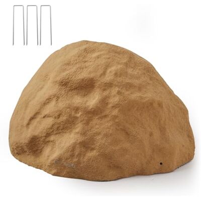 VEVOR Roca Artificial para Jardín, Aspecto Realista, Piedra Hueca Falsa para Ocultar la Bomba del Pozo, Decoración de Jardín, Paisajismo Exterior, Marrón Arena, Talla Mediano, 590 x 460 x 330 mm VEVOR Roca Artificial para Jardín, Aspecto Realista, Piedra Hueca Falsa para Ocultar la Bomba del Pozo, Decoración de Jardín, Paisajismo Exterior, Marrón Arena, Talla Mediano, 590 x 460 x 330 mm