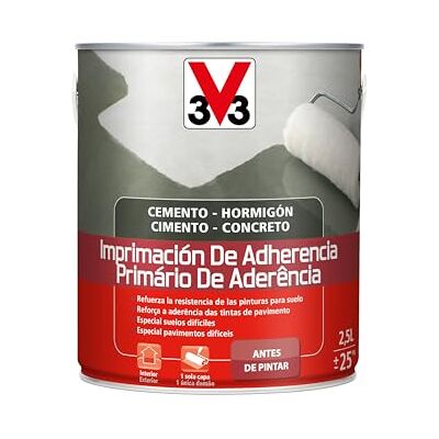 V33 IMPRIMACION DE ADHERENCIA INCOLORO MATE 0,75L V33 IMPRIMACION DE ADHERENCIA INCOLORO MATE 0,75L