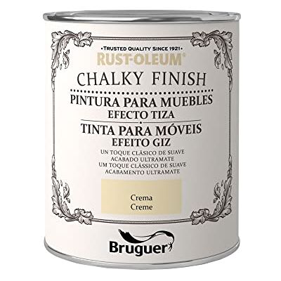 Bruguer Rust-Oleum Chalky Finish pintura para muebles Crema 125ml Bruguer Rust-Oleum Chalky Finish pintura para muebles Crema 125ml